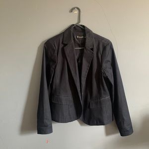 It’s a jacket and it’s blue and very cute